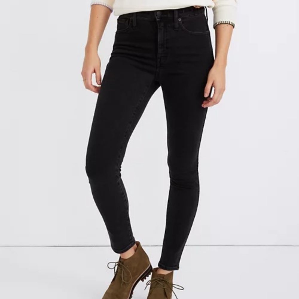 Madewell 10” High Rise Skinny Jeans in Starkey Wash Size 27